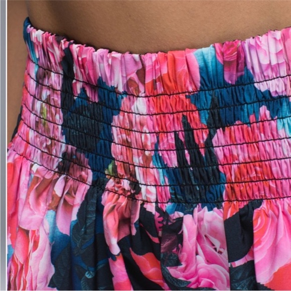 Lululemon Hot Hitter Skort Skirt Secret Garden Black - Picture 3 of 16